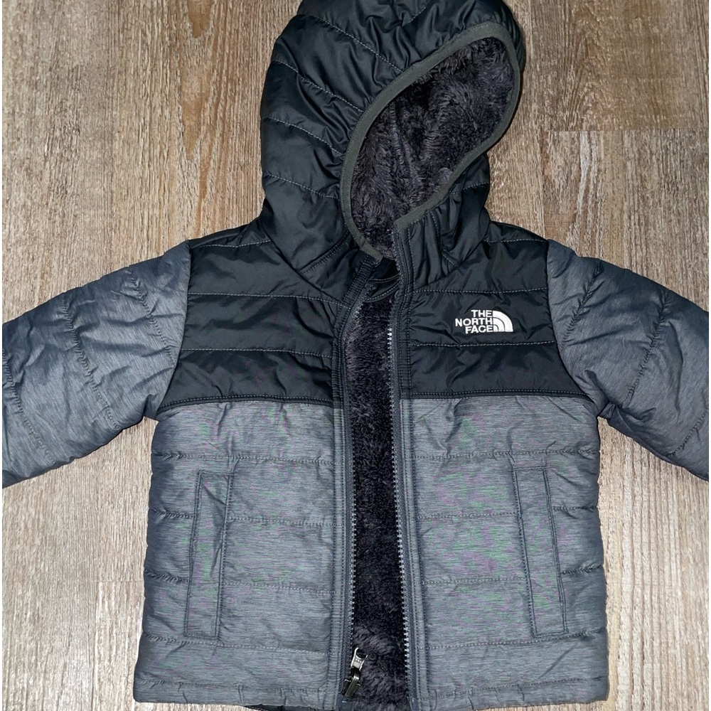 North face reversible coat